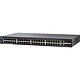 Cisco SF350-48 Conmutador 10/100+ de 48 puertos con 2 puertos Gigabit Ethernet y SFP combinados.