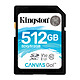Kingston Canvas Go! SDG/512GB Carte mémoire SDXC UHS-I U3 512 Go