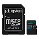 Kingston Canvas Go! SDCG2/32GB Tarjeta de memoria microSDHC UHS-I U3 32 GB con adaptador SD