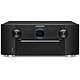 Marantz AV7704 negro 11.2 Ultra HD/4K, Wi-Fi, AirPlay, Bluetooth, HDCP 2.2, Dolby Atmos y preamplificador del receptor de cine en casa en 3D DTS:X