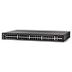 Cisco SF550X-48 Conmutador gestionable 48 puertos 10/100+ 4 puertos 10 Gigabit Ethernet (2 x 10GBase-T/SFP+ mixto + 2 x SFP+)
