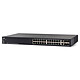 Cisco SF550X-24P Switch manageable Small Business 24 ports PoE+ 10/100  4 ports 10 Gigabit Ethernet (2 x 10GBase-T/SFP  mixtes   2 x SFP )