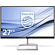 Philips 27" LED - 276E9QJAB 1920 x 1080 pixels - 5 ms (gris à gris) - Format large 16/9 - Dalle IPS - FreeSync - DisplayPort - HDMI - Noir