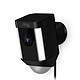 Ring Spotlight Cam Wired Noir Caméra de surveillance HD filaire (Wi-Fi)