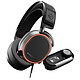 SteelSeries Arctis Pro GameDAC Black Hi-Res Gaming Headset - Closed-back Circum-Aural - DTS Headphone:X v2.0 - Retractable two-way microphone with noise cancellation - 16.8 million colour RGB backlighting - Jack/Optical/USB - GameDAC amplifier - PC/Mobile and console compatible