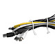 D-Line Cable Tidy Twists (por 20) Juego de 20 torceduras de almacenamiento de cables