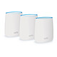 Netgear Orbi 2 Satellite Router Pack (RBK23-100PES) Tri-Band Wi-Fi AC2200 (866 866 400 Mbit/s) MU-MIMO wireless router with 2 Tri-Band Wi-Fi AC2200 (866 866 400 Mbit/s) access points