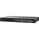 Cisco SF250-24 Conmutador gestionable 24 puertos 10/100 + 2 puertos Gigabit Ethernet / SFP combinados