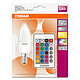 Buy OSRAM Retrofit RGBW LED Bulb Flame Remote E14 4.5W (25W) A