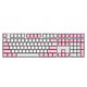 Ducky Channel One (coloris rose - Cherry MX Speed Silver)