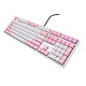 Avis Ducky Channel One (coloris rose - Cherry MX Red)
