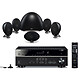 Yamaha HTR-4071 Noir + KEF E305 Noir Ampli-tuner Home Cinéma 5.1 3D-Ready avec HDMI 2.0, HDCP 2.2, Ultra HD 4K, Wi-Fi, Bluetooth, DLNA, AirPlay et MusicCast + Système Home Cinéma 5.1
