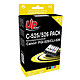 UPrint PGI-525/CLI-526 Pack 5 Paquete de 5 cartuchos de tinta de color negro y compatible con Canon