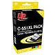 UPrint PGI-550XL/CLI-551XL Pack 5 Paquete de 5 cartuchos de tinta de color negro y compatible con Canon