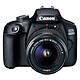 Canon EOS 4000D + EF-S 18-55mm III Reflex Numérique 18 MP - Ecran LCD 2.7" - Vidéo Full HD - Wi-Fi + Objectif EF-S 18-55mm f/3.5-5.6 III