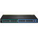 TRENDnet TPE-4840WS Switch PoE+ web smart Gigabit à 48 ports -24 ports PoE+ Gigabit Ethernet et 24 ports Gigabit + 4 ports Gigabit partagés (RJ-45/SFP)