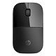 HP Z3700 Black Wireless mouse - ambidextrous - 1200 dpi optical sensor - 3 buttons