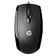 HP X500 Noir Souris filaire - ambidextre - capteur optique - 3 boutons