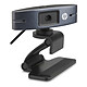 HP HD2300 Webcam HD de 720p con micrófono integrado que se puede girar 360°.