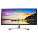 LG 29" LED 29WK600-W 2560 x 1080 pixels - 5 ms - Format large 21/9 - Dalle IPS - HDR - FreeSync - HDMI - Display Port - Noir/Blanc