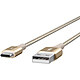 Avis Belkin Câble Mixit Duratek USB-A vers USB-C Or