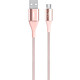 Belkin Duratek Micro-USB a USB-A Mixit Cable Pink Cable de carga y sincronización de micro USB a USB-A Kevlar - 1,20 m - Rosa
