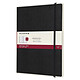 Moleskine Paper Tablet Hardcover XL Ruled Noir Carnet intelligent à couverture rigide très grand format ligné avec technologie invisible NCoded - 19 x 25 cm