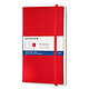 Moleskine Paper Tablet Hardcover Large Dotted Rouge Carnet intelligent à couverture rigide grand format grille de pointillés avec technologie invisible NCoded - 13 x 21 cm