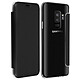 Akashi Folio Carcasa Black Galaxy S9+ Funda de piel sintética para Samsung Galaxy S9+