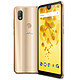 Wiko View2 Or Smartphone 4G-LTE Dual SIM - Snapdragon 435 8-Core 1.4 GHz - RAM 3 Go - Ecran tactile 6" 720 x 1528 - 32 Go - NFC/Bluetooth 4.2 - 3000 mAh - Android 8.1
