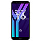 Huawei Y6 2018 Noir · Reconditionné Smartphone 4G-LTE Dual SIM - Snapdragon 425 Quad-Core 1.4 GHz - RAM 2 Go - Ecran tactile 5.7" 720 x 1440 - 16 Go - Bluetooth 4.2 - 3000 mAh - Android 8.0