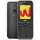 Wiko Lubi 5 Noir Téléphone 2G Dual SIM - Ecran 1.8" 120 x 160 - Bluetooth 2.1 - 800 mAh