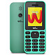 Wiko Lubi 5 Mint Téléphone 2G Dual SIM - Ecran 1.8" 120 x 160 - Bluetooth 2.1 - 800 mAh