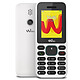 Wiko Lubi 5 Blanco Teléfono 2G Dual SIM - Pantalla 1.8" 120 x 160 - Bluetooth 2.1 - 800 mAh