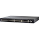 Cisco SG250X-48P Small Business 48-Port 10/100/1000 PoE Manageable Gigabit Switch 2 x 10 porte GbE 2 x SFP