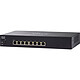 Cisco SG250-08 Switch Gigabit manageable Small Business 8 ports 10/100/1000