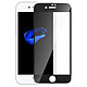 Akashi Film Verre Trempé iPhone 7/8 Film de protection intégral en verre trempé avec contour noir pour Apple iPhone 7/8