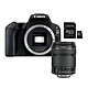 Canon EOS 200D + 18-135 IS STM + Kingston Canvas Select SDCS/16GB