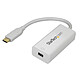 StarTech.com Adaptateur USB-C vers mini DisplayPort 4K 60 Hz - compatible Thunderbolt 3 - Blanc Adaptateur USB type C vers mini DisplayPort 4K 60 Hz (Blanc)