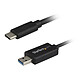 StarTech.com USBC3LINK Cordon de partage PC à PC USB-A 3.0 mâle / USB-C 3.0 mâle (2 m)