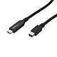 StarTech.com Câble Adaptateur USB-C vers Mini DisplayPort 4K 60 Hz de 1 m - compatible Thunderbolt 3 - Noir Câble adaptateur USB-C vers Mini DisplayPort - 1 m (compatible 4K)