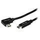 StarTech.com USB2CC1MR Cordon USB-C mâle coudé / USB-C mâle (USB 2.0 / 1 m)