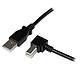 StarTech.com USBAB1MR Câble USB 2.0 Type-A vers Type-B coudé (Mâle/Mâle - 1 m)