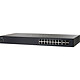 Cisco SG250-18 Small Business 16 Port 10/100/1000 Gigabit Manageable Switch 2 Port Gigabit Ethernet / SFP Combo