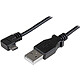 StarTech.com Câble de charge et synchronisation USB 2.0 Type-A vers micro USB 2.0 B à angle droit - M/M - 1 m Câble USB 2.0 Type-A vers micro USB 2.0 B coudé vers la droite (Mâle/Mâle - 1 m)