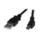 StarTech.com USBAMB1MU USB 2.0 Tipo A a mini USB 2.0 B cable acodado (Macho/Macho - 1 m)