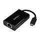 StarTech.com Adattatore da USB-C a RJ45 Gigabit Ethernet Adattatore da USB-C a RJ45 Gigabit Ethernet - Nero