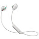 Sony WI-SP600N Blanc Écouteurs sport intra-auriculaires fermés à réduction de bruit sans fil Bluetooth NFC avec télécommande et micro