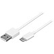 Avis Goobay Kit de Charge USB-C Double 2.4A Blanc