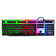 The G-Lab KEYZ#NEON Gaming keyboard - LED backlighting - 19 anti-ghosting keys - AZERTY, French
